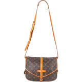 Louis Vuitton Monogram Canvas Saumur 30 Crossbody Bag - vintageandkickz