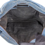Balenciaga Blue Leather Classic City Handbag