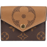 Louis Vuitton Monogram Giant Reverse Canvas Zoe Small Wallet
