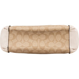 Coach Monogram Signature Canvas Prairie Satchel Handbag