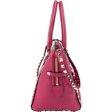 Valentino Garavani Calfskin Leather Rockstud Small Tote Crossbody Bag