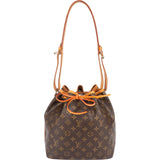 Louis Vuitton Monogram Canvas Sac Noé Petit Shoulder Bag