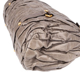 Miu Miu Gathered Leather Coffer Bag Handbag