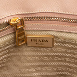 Prada Pink Saffiano Leather Galleria Handbag