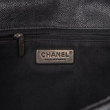 Chanel Stitching Caviar Leather Single Flap Crossbody Bag
