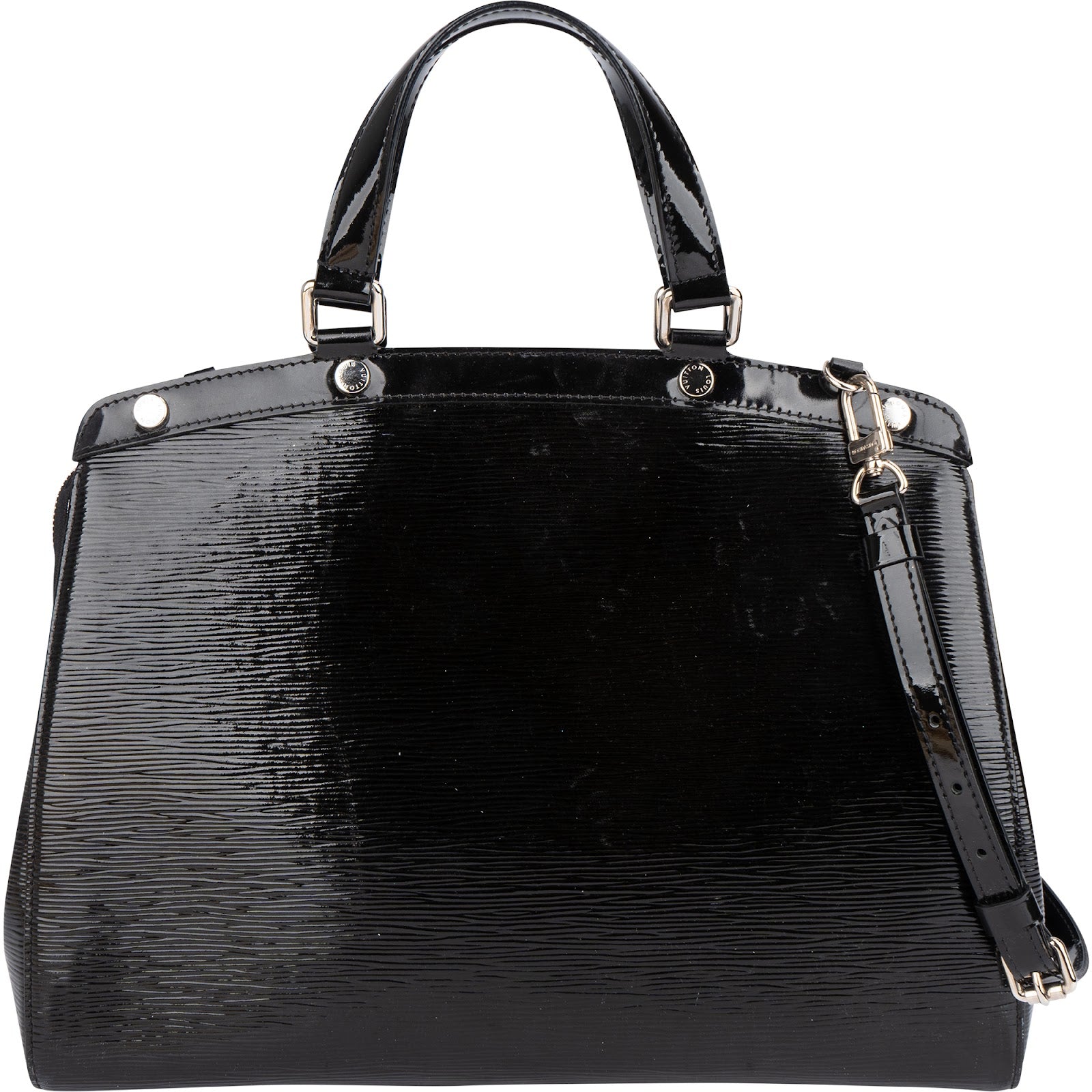 Louis Vuitton Epi Electric Patent Leather Brea MM Handbag xx maße - vintageandkickz
