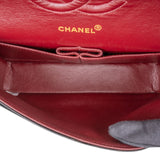 Chanel Quilted Lambskin 24K Gold Medium Double Flap Shoulder Bag