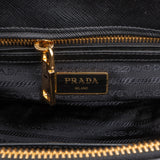 Prada Saffiano Leather Small Galleria Double ZIP Handbag