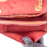 Coach Monogram Signature Canvas  Parker Camellia Turnlock Crossbody Bag