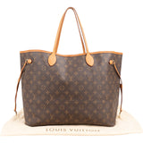 Louis Vuitton Monogram Canvas Neverfull GM Shoulder Bag