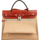 Hermès Classic Cotton Herbag 31 Zip Crossbody Handbag
