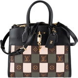 Louis Vuitton Monogram Canvas Checkboard Tressage City Steamer MM Handbag