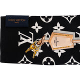 Louis Vuitton Silk Ultimate Monogram Bandeau Twilly Tuch Scarf