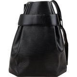 Louis Vuitton Noir Epi Leather Sac d'Epaule  GM Shoulder Bag