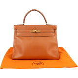 Hermès Natural Boxcalf Kelly 32 Handbag