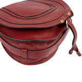 Chloé Grained Calfskin Marcie Saddle Crossbody Bag