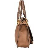 Chloé Grained Leather Marcie Small Handbag