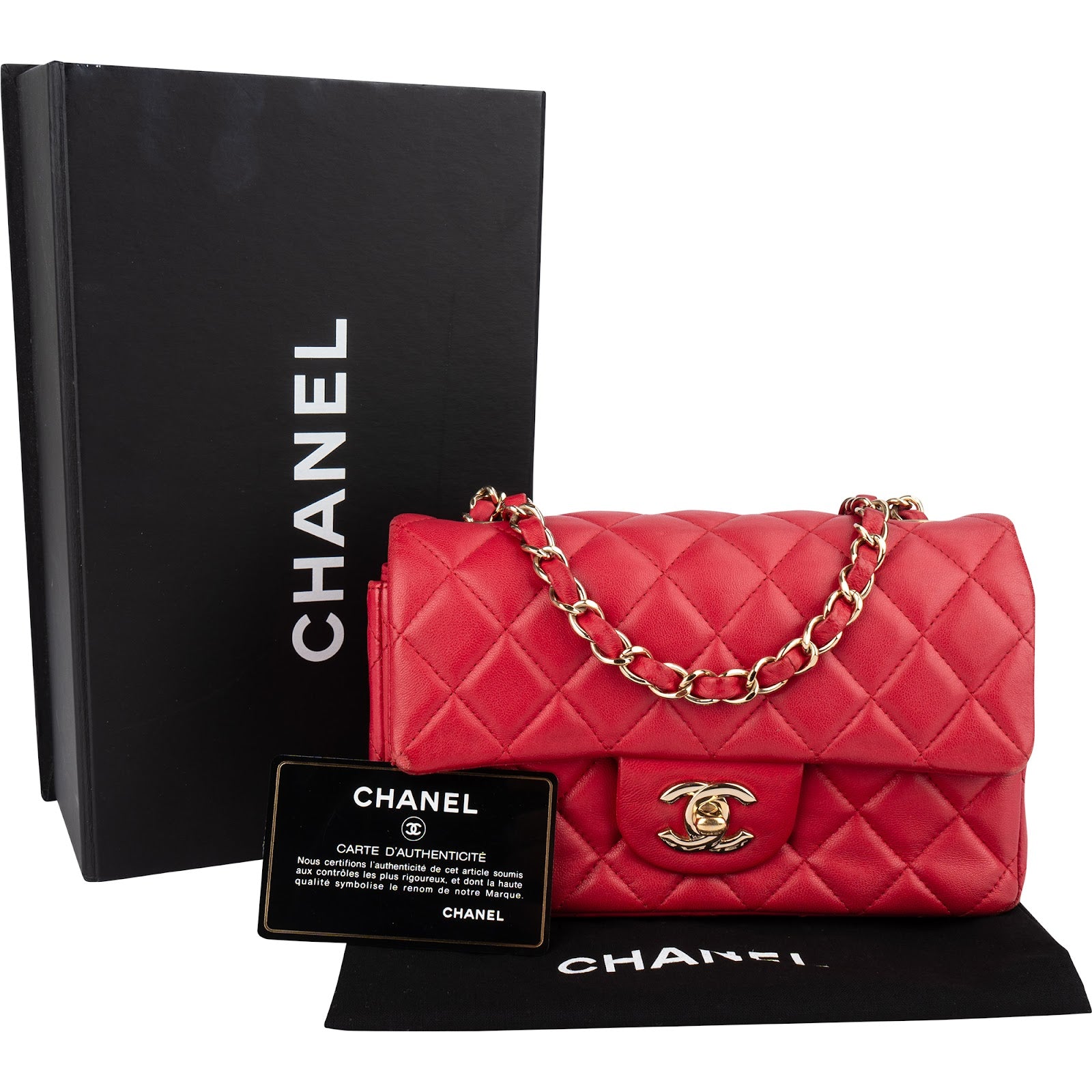 Chanel Quilted Lambskin Small Single Flap Crossbody Bag xx Farbe bilder - vintageandkickz