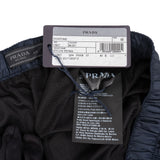Prada Navy Linea Rossa Nylon Swim Shorts (48 / M)