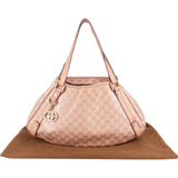Gucci Monogram GG Canvas Abbey Hobo Shoulder Bag