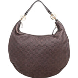 Gucci Guccissima Leather Britt Hobo Shoulder Bag