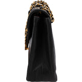 Chanel Chevron Lambskin Single Flap Crossbody Bag