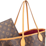 Louis Vuitton Monogram Canvas Neverfull MM Shoulder Bag