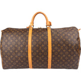 Louis Vuitton Monogram Canvas Keepall 60 Travel Bag