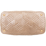 Miu Miu Quilted Geometric Leather Handbag