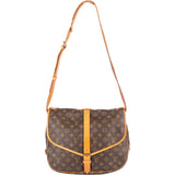 Louis Vuitton Monogram Canvas Saumur 35 Crossbody Bag - vintageandkickz