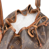 Louis Vuitton Monogram Canvas Sac Noé Petit Shoulder Bag