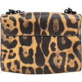 Louis Vuitton Monogram Wild At Heart Cat Leopard Print Canvas Twist MM Crossbody Bag