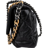 Chanel 19 Quilted Lambskin Single Flap Crossbody Bag