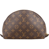 Louis Vuitton Monogram Canvas Trousse Demi-Ronde Pouch