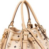 MCM Monogram Visetos Drawstring Handbag - vintageandkickz