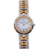 Hermès Two Tone Clipper Woman Watch