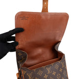 Louis Vuitton Monogram Canvas Cartouchiere MM Crossbody Bag
