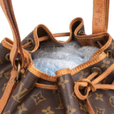 Louis Vuitton Monogram Canvas Sac Noé Petit Shoulder Bag