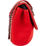 Chanel Quilted Aged Calfskin Paris - Salzburg Single Flap Crossbody Bag