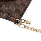 Louis Vuitton Monogram Damier Ebene Mini Pochette Accessoires Shoulder Bag