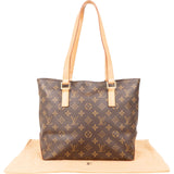 Louis Vuitton Monogram Canvas Cabas Piano Shoulder Bag