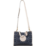 Coach Monogram Signature Chambray Denim Handbag