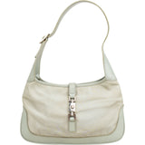 Gucci Canvas & Leathter Jackie Small Shoulder Bag