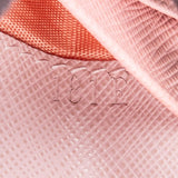 Prada Pink Saffiano Leather Small Wallet