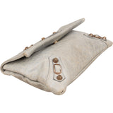 Balenciaga Arena Leather Classic City Envelope Clutch