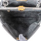 Fendi Black Calfskin Peekaboo Large Handbag