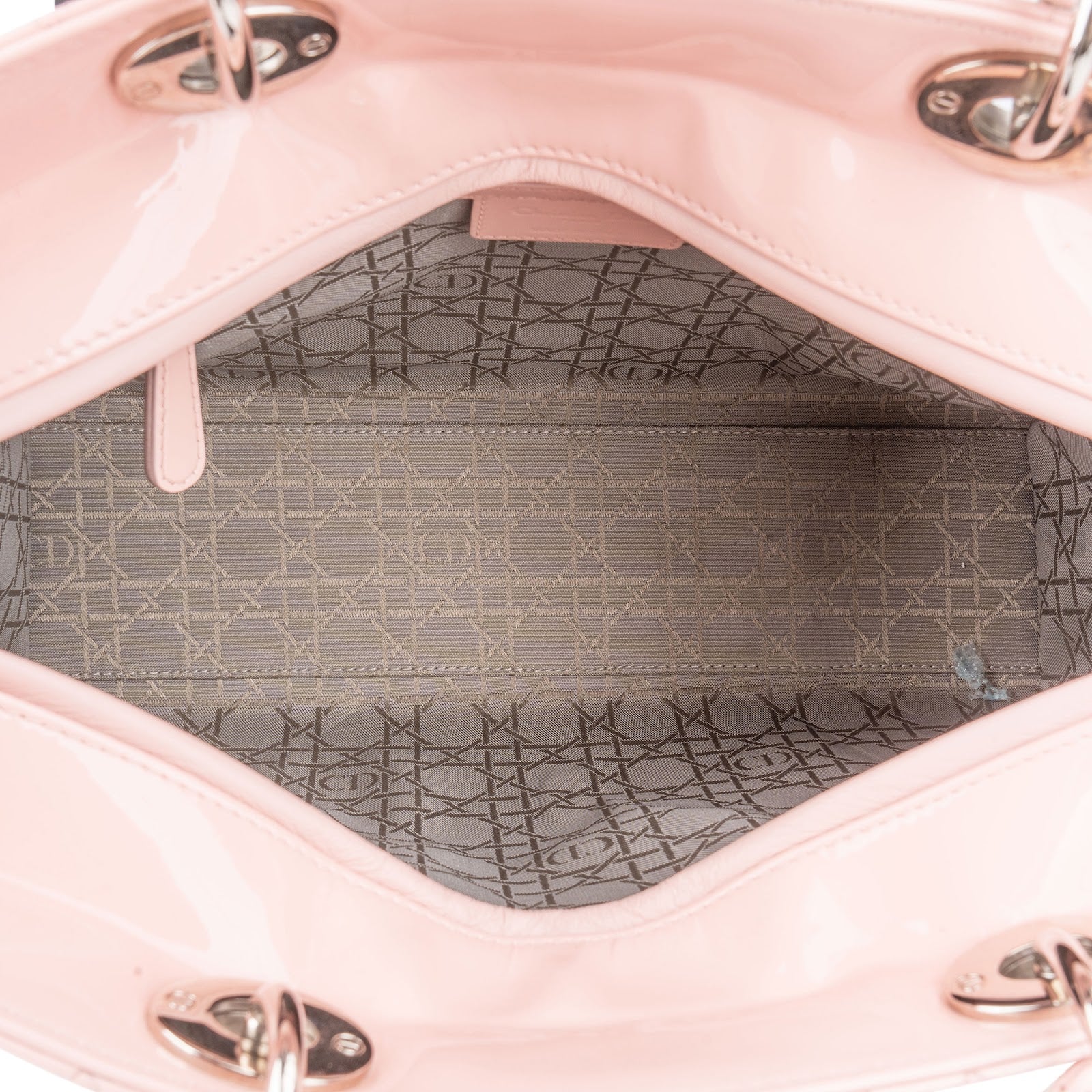 [🔄️B11 / F22] Dior Patent Calfskin Lady D-Joy Handbag - vintageandkickz