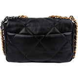 Chanel 19 Quilted Lambskin Medium Single Flap Crossbody Handbag