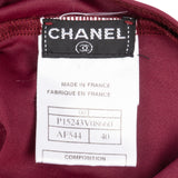 Chanel Nylon Drawstring Swimsuit Halterneck Backless Body Suit (FR 40 / DE 38)