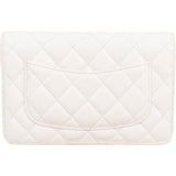 Chanel Quilted Caviar Quilted Wallet On Chain Crossbody Bag